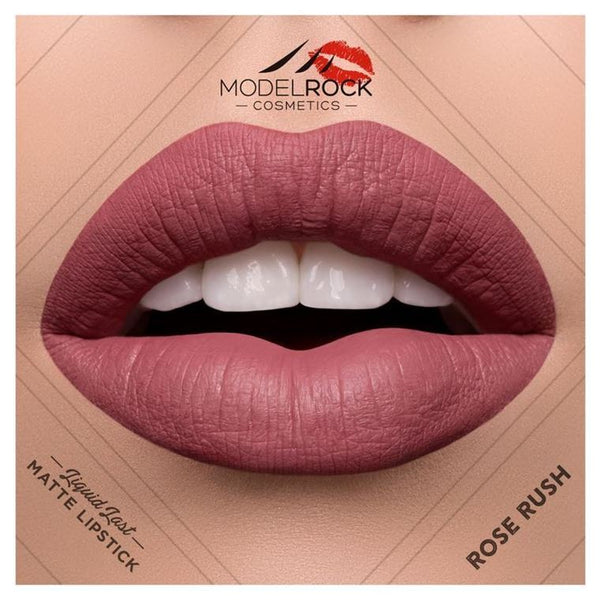Modelrock Longwear Matte Lipstick - Rose Rush